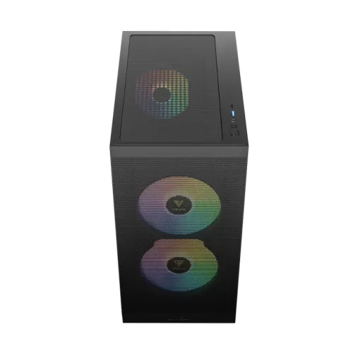Case GAMDIAS AURA GC15M ARGB Black | Micro Tower | ARGB | GAMDIAS